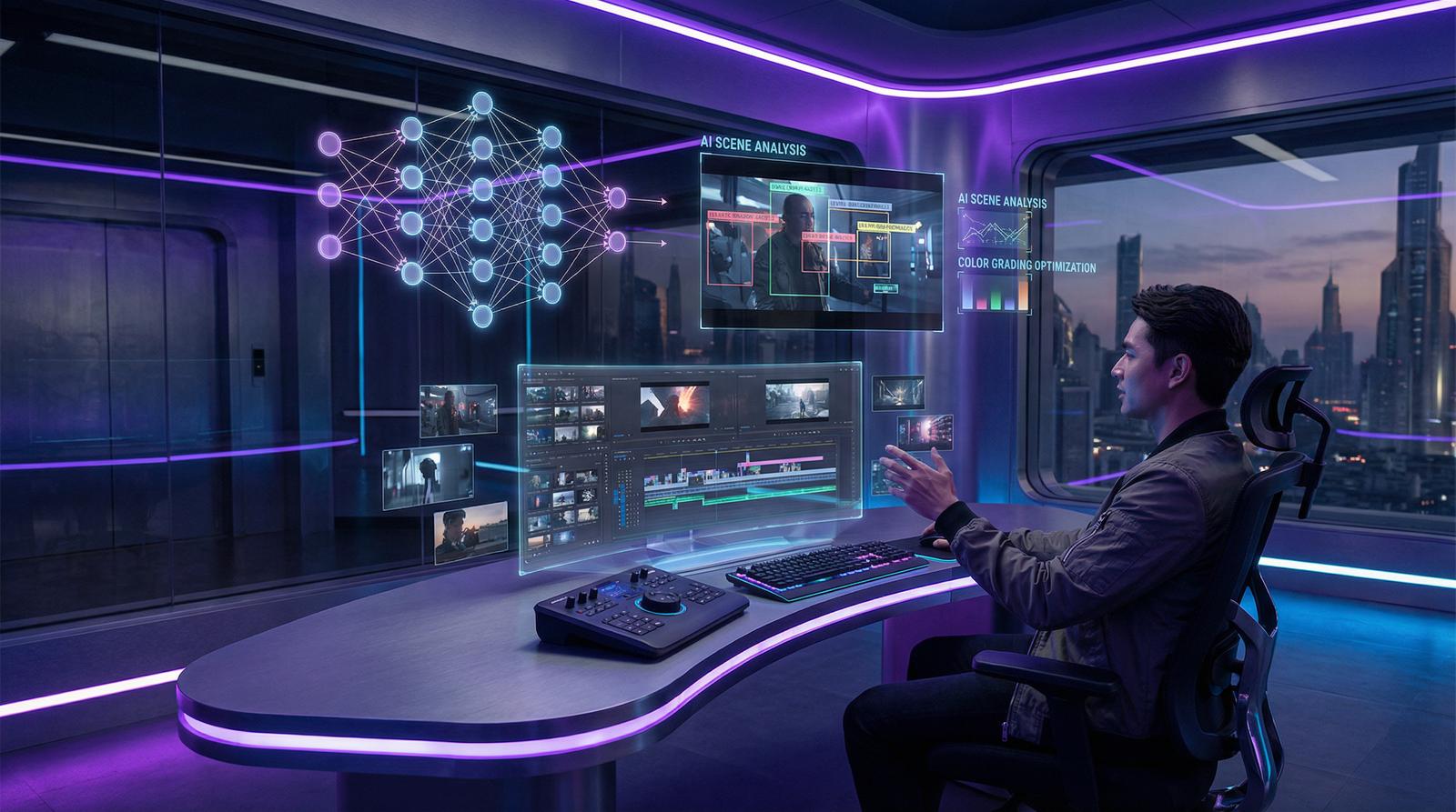 高清3D动漫AI传媒工具界面展示